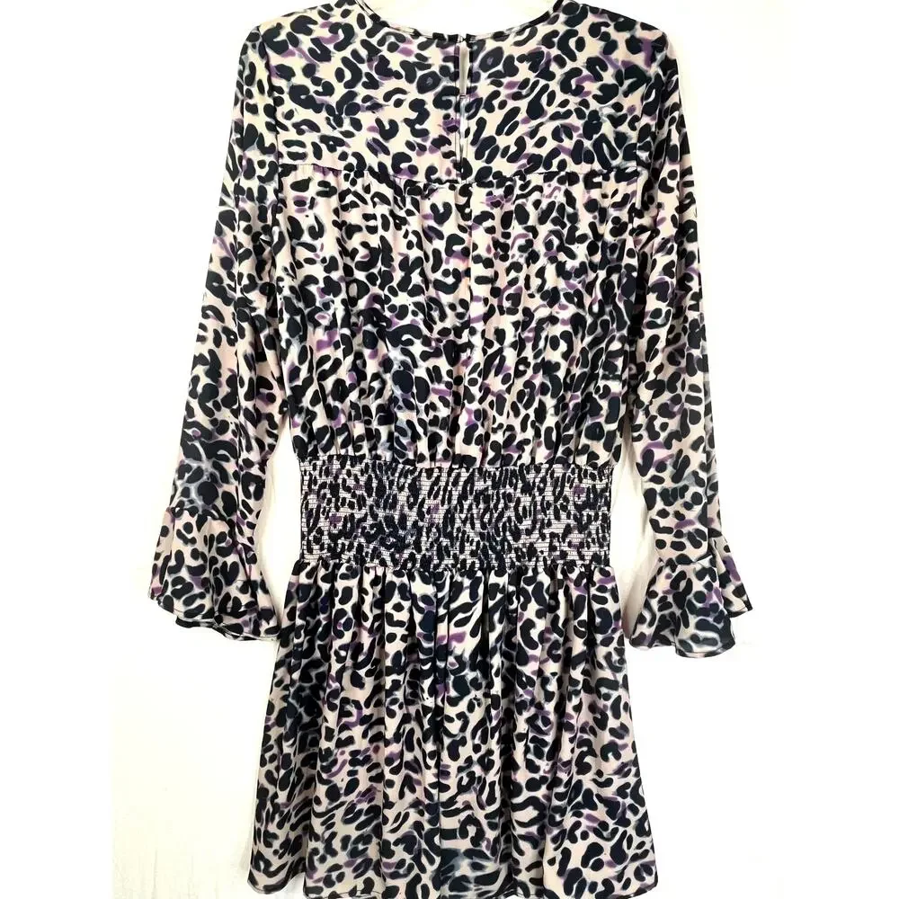 LaRoque Original long sleeve knee length printed dress, size S - Picture 10 of 12